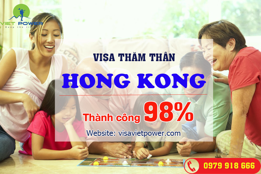 Hồ sơ visa thăm thân Hong Kong